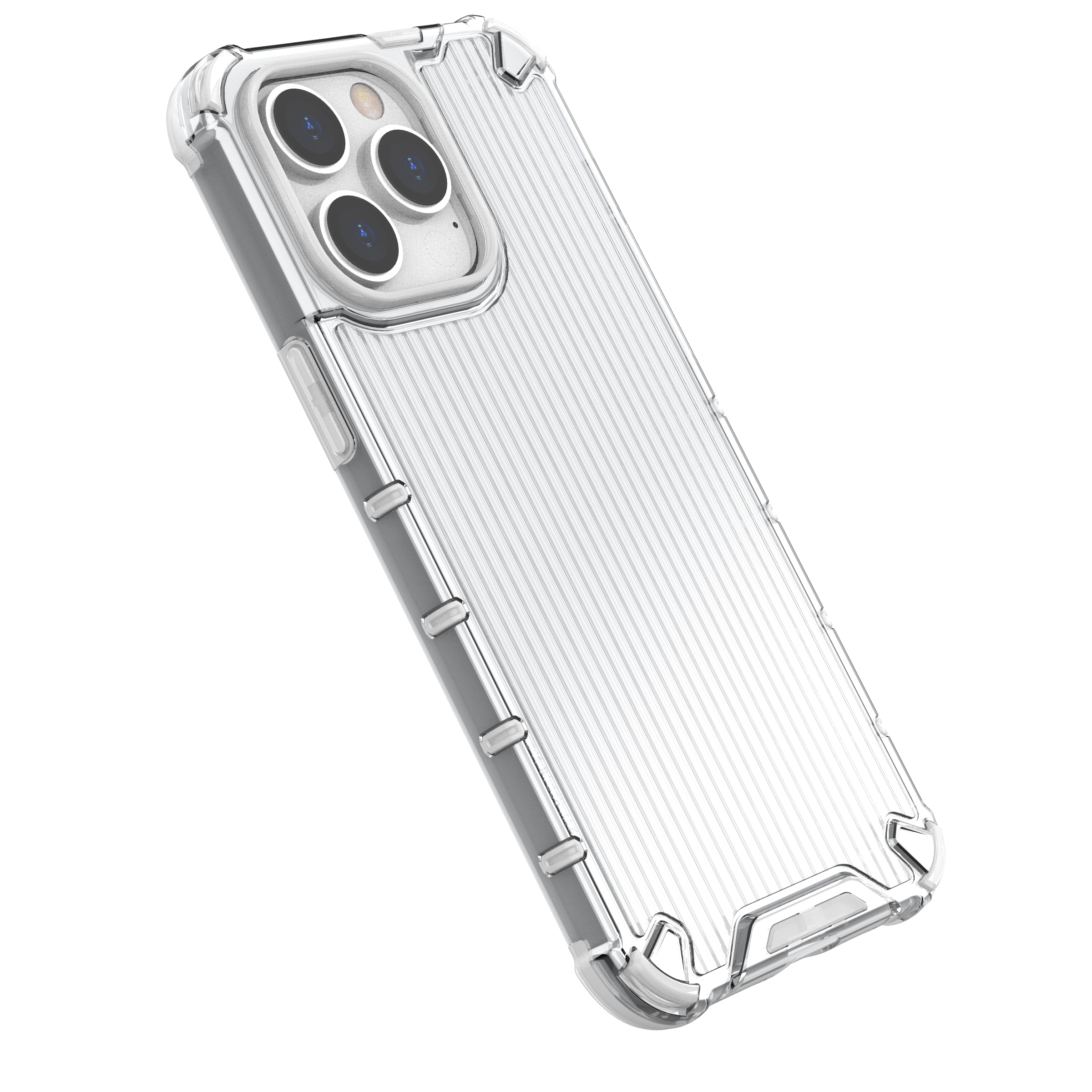 Ombre Protect Case for iPhone 13 Pro Max vaaleanpunainen ja sininen panssaroitu tapaus