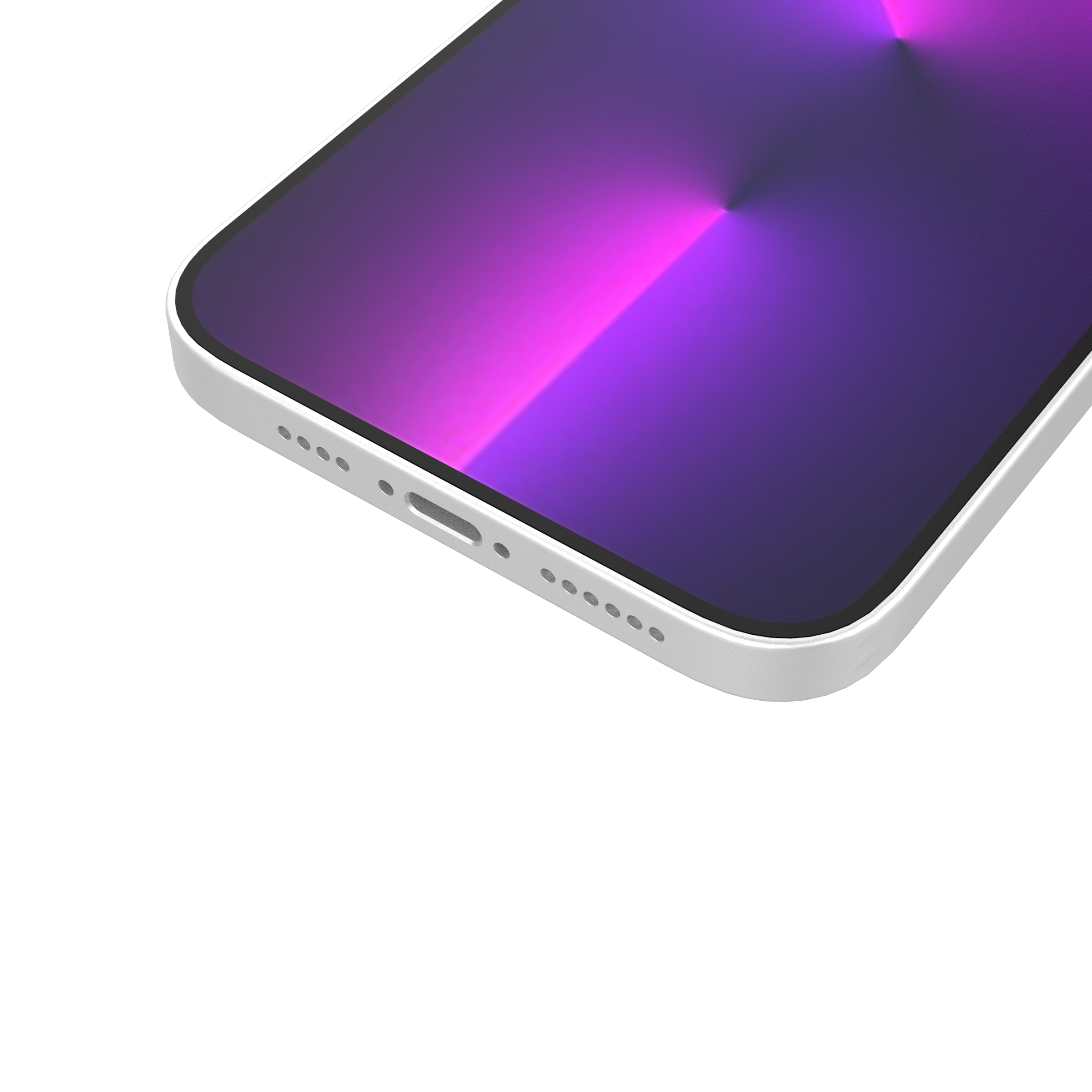 Ombre Protect Case for iPhone 13 Pro Max vaaleanpunainen ja sininen panssaroitu tapaus