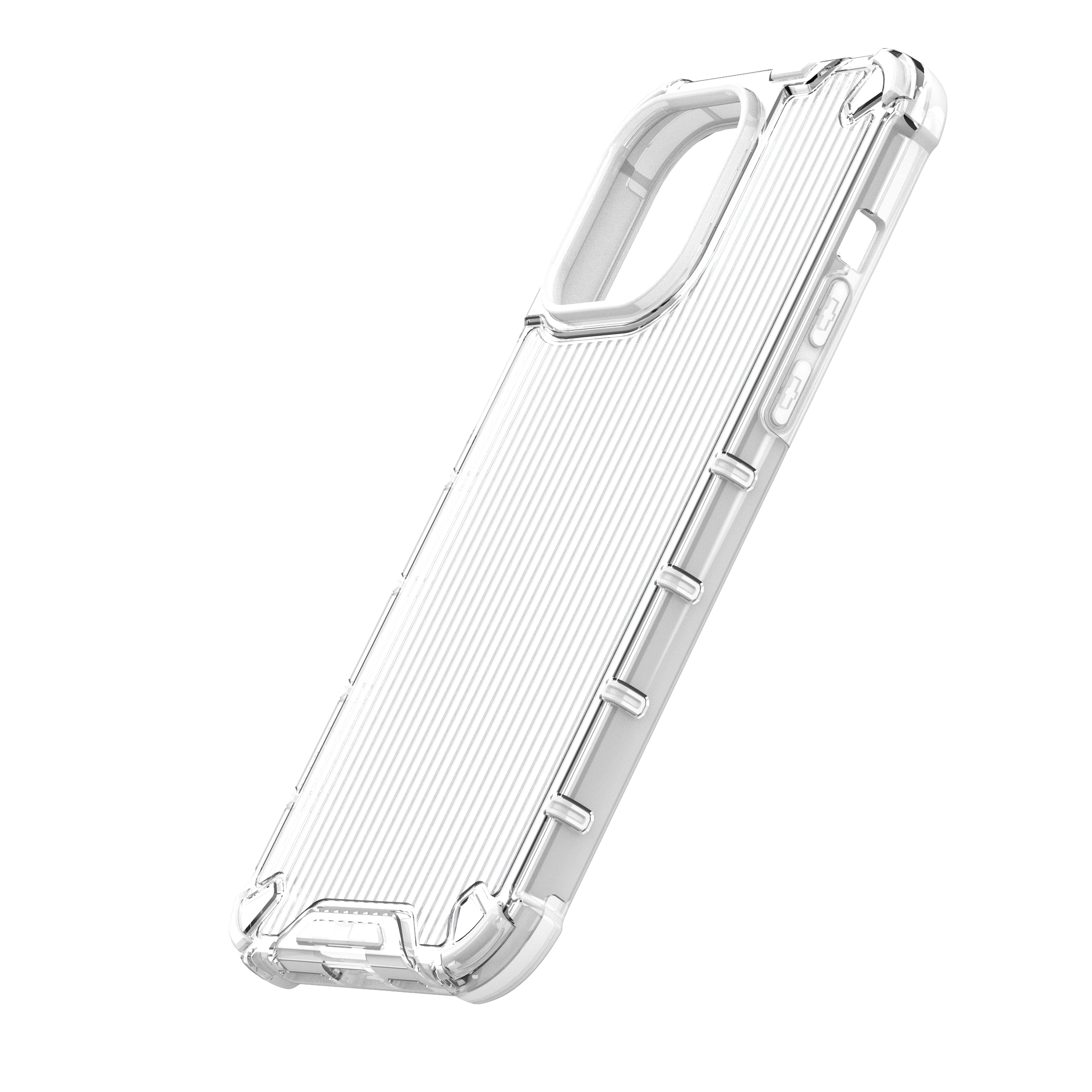 Ombre Protect Case for iPhone 13 Pro Max vaaleanpunainen ja sininen panssaroitu tapaus