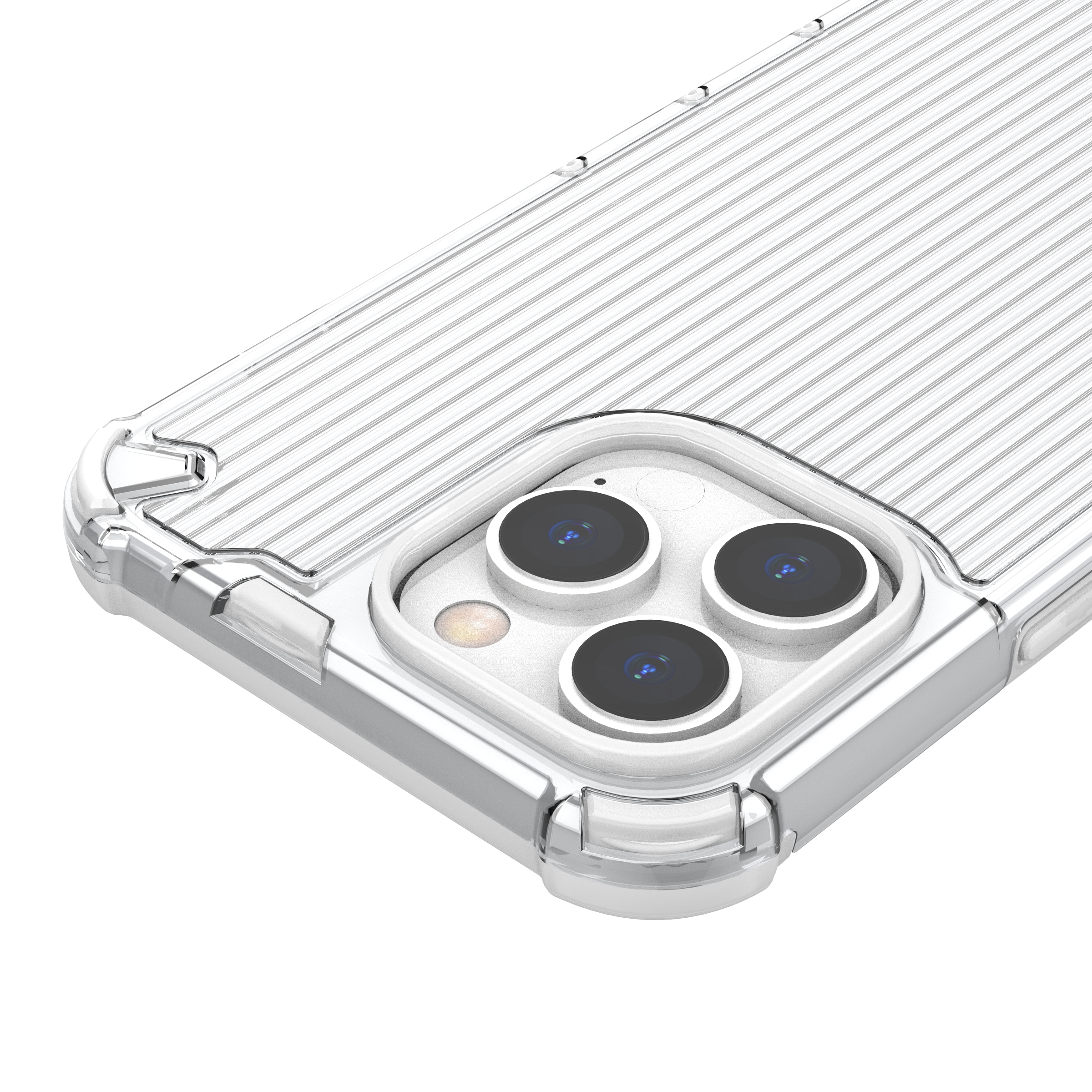 Ombre Protect Case for iPhone 13 Pro Max vaaleanpunainen ja sininen panssaroitu tapaus