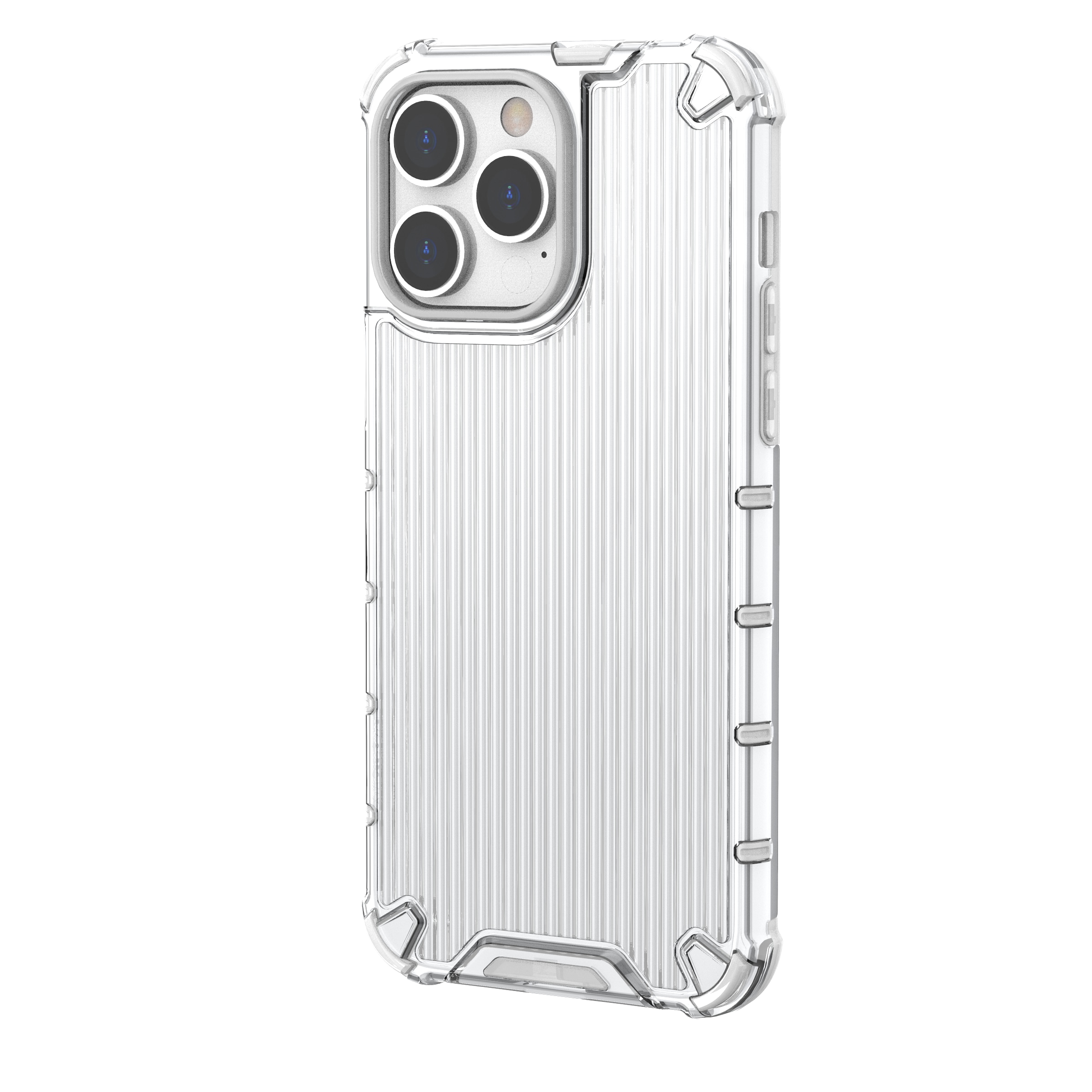 Ombre Protect Case for iPhone 13 Pro Max vaaleanpunainen ja sininen panssaroitu tapaus