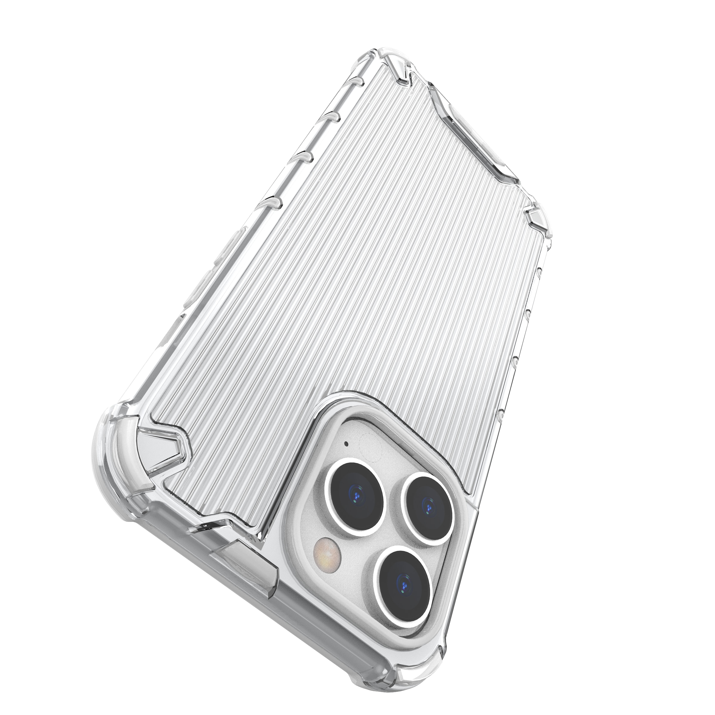Ombre Protect Case for iPhone 13 Pro Max vaaleanpunainen ja sininen panssaroitu tapaus
