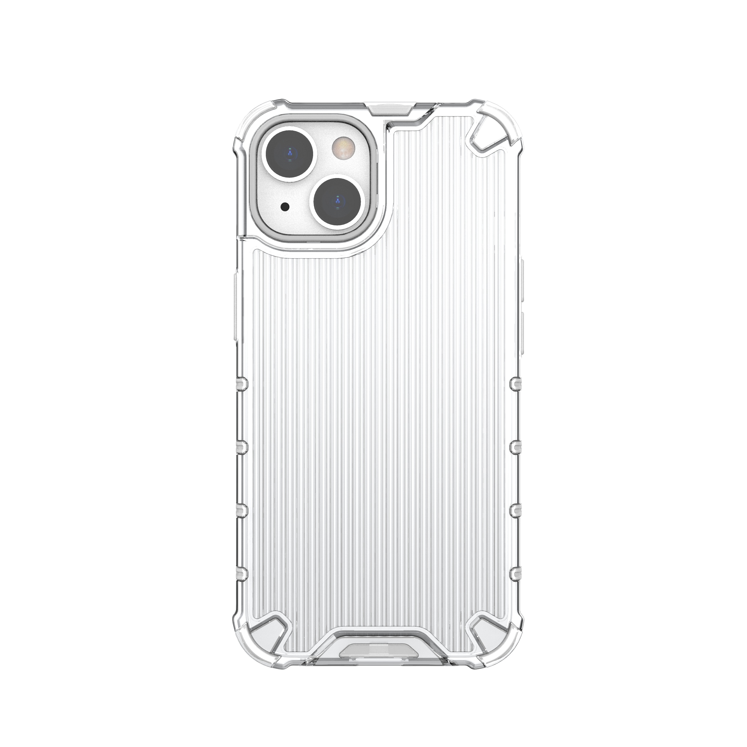 Ombre Protect Case varten iPhone 14 vaaleanpunainen ja sininen panssaroitu tapaus