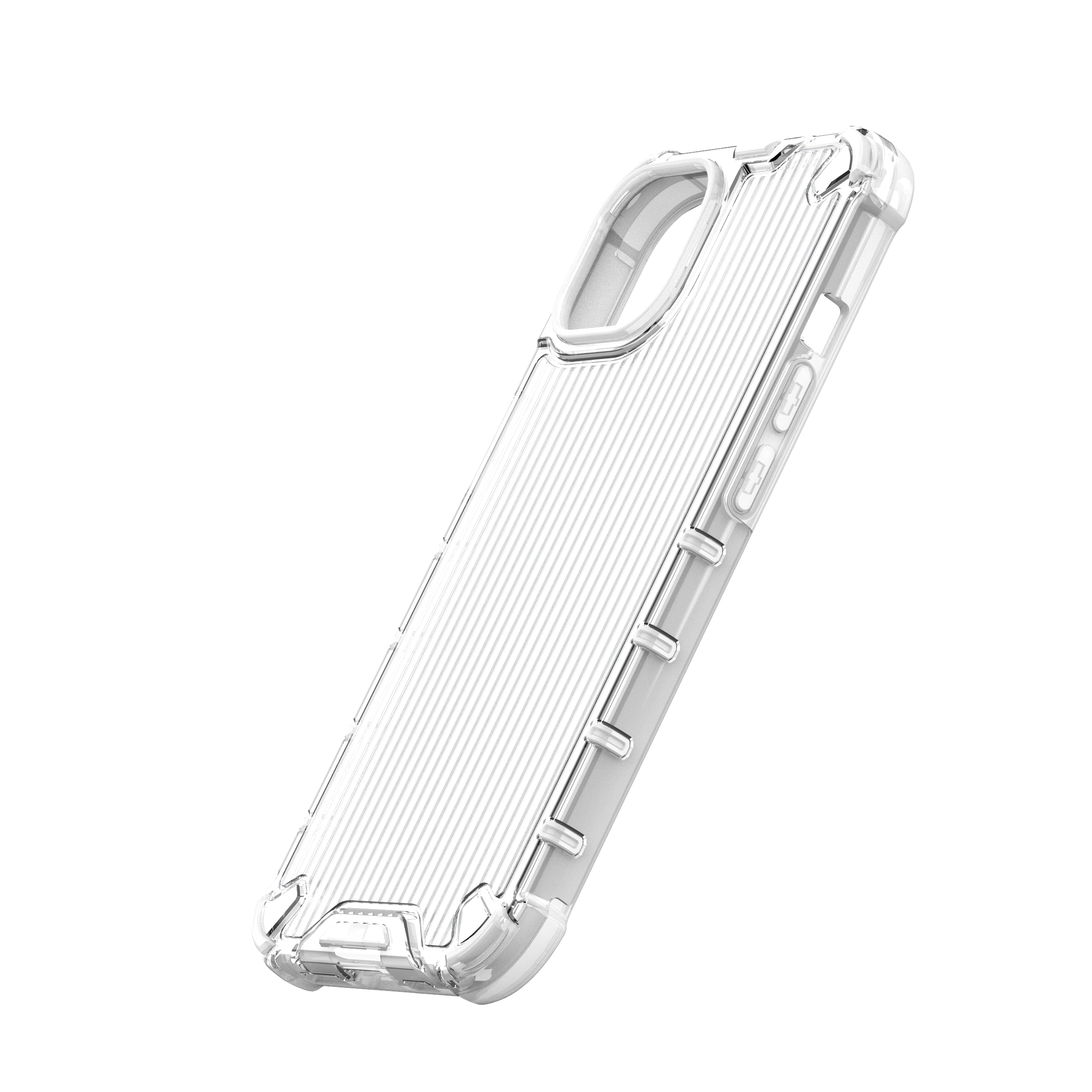 Ombre Suojaa asia iPhone 14 Plus panssaroitu kansi vaaleanpunainen ja sininen