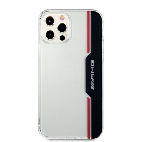AMG Electroplate Pystysuora kotelo iPhone 12 / iPhone 12 Pro - läpinäkyvä