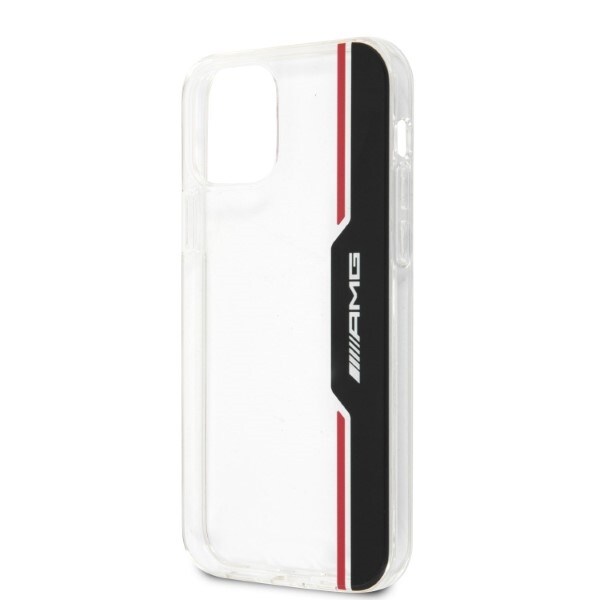 AMG Electroplate Pystysuora kotelo iPhone 12 / iPhone 12 Pro - läpinäkyvä