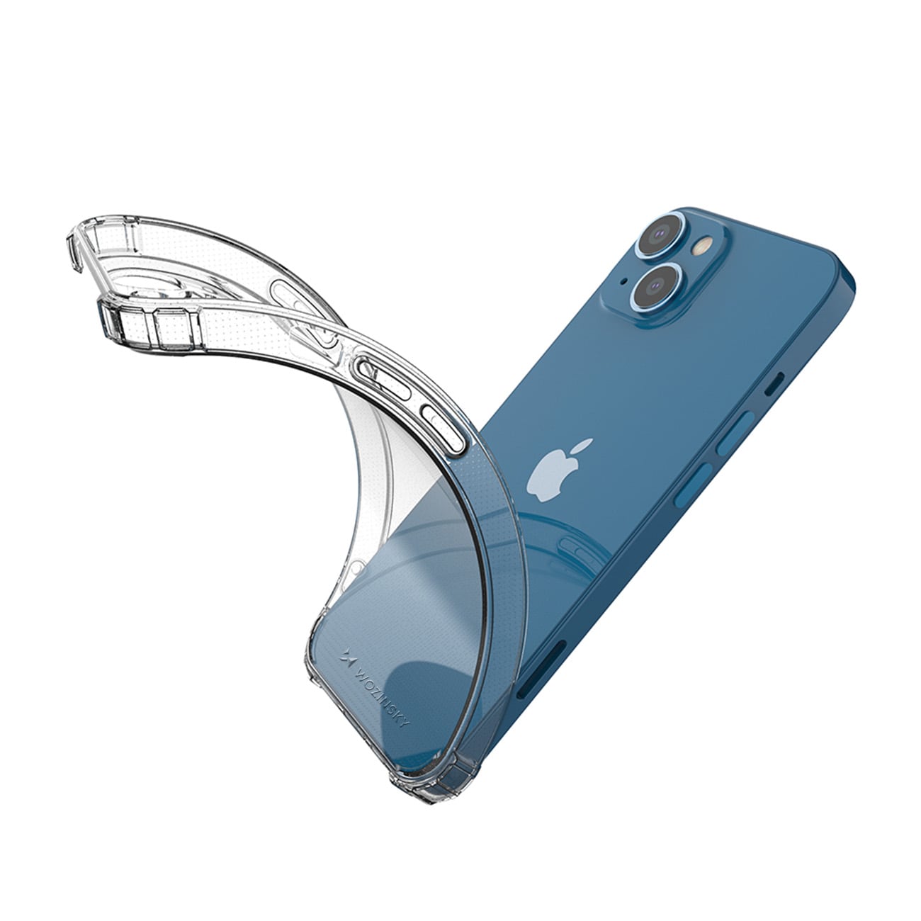 Wozinsky Anti Shock läpinäkyvä kuori iPhone 14 Plus