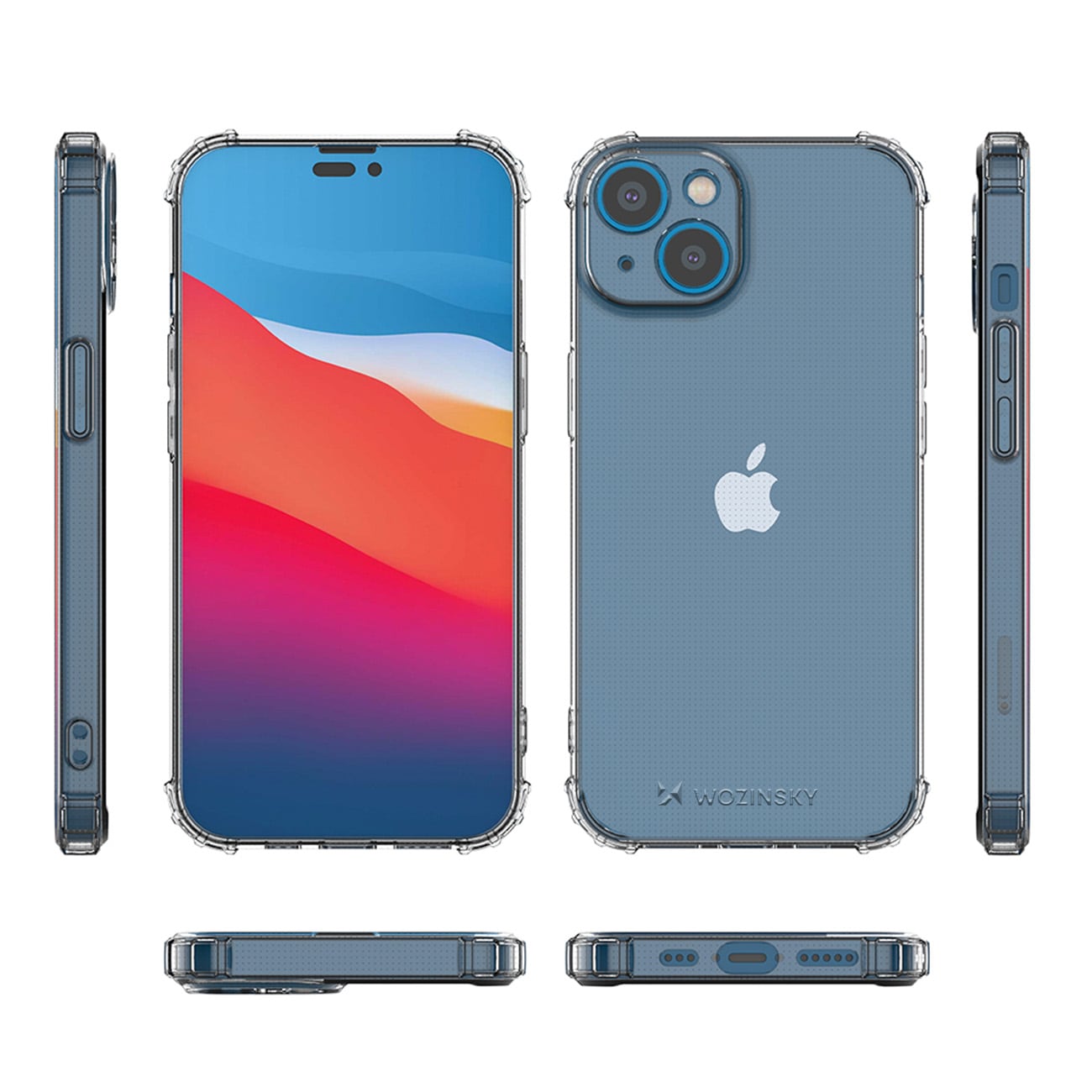 Wozinsky Anti Shock läpinäkyvä kuori iPhone 14 Plus