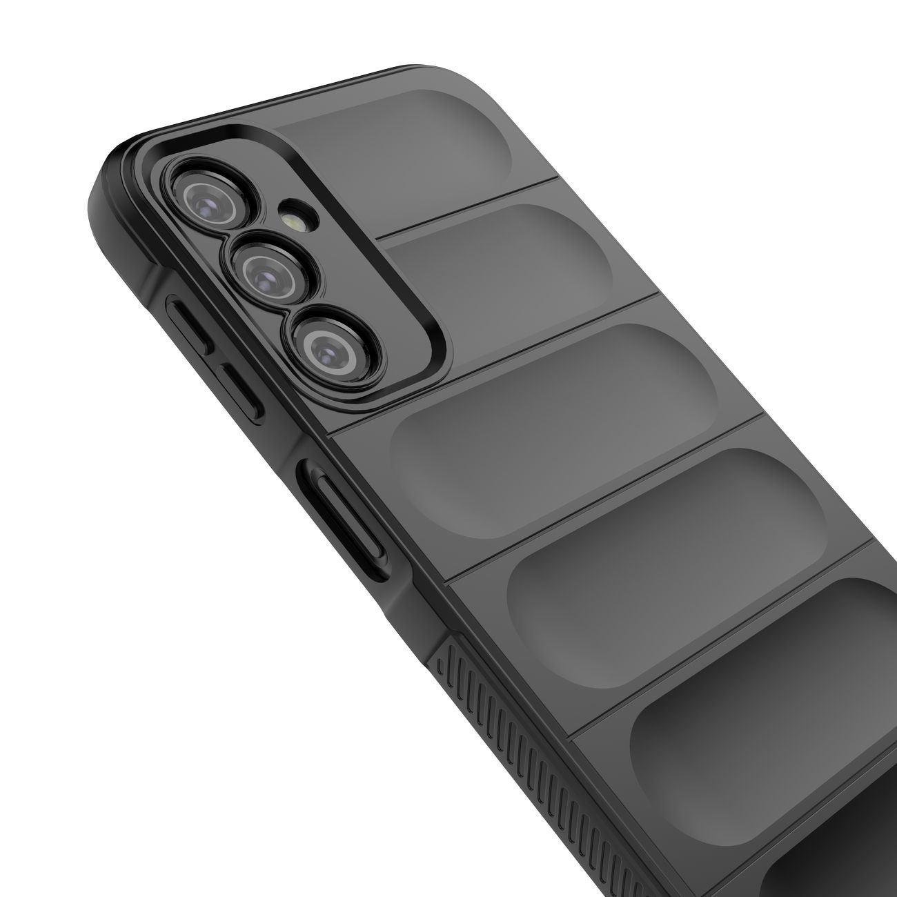 Magic Shield Kotelo Samsung Galaxy A24 4G joustava panssaroitu suojus punainen
