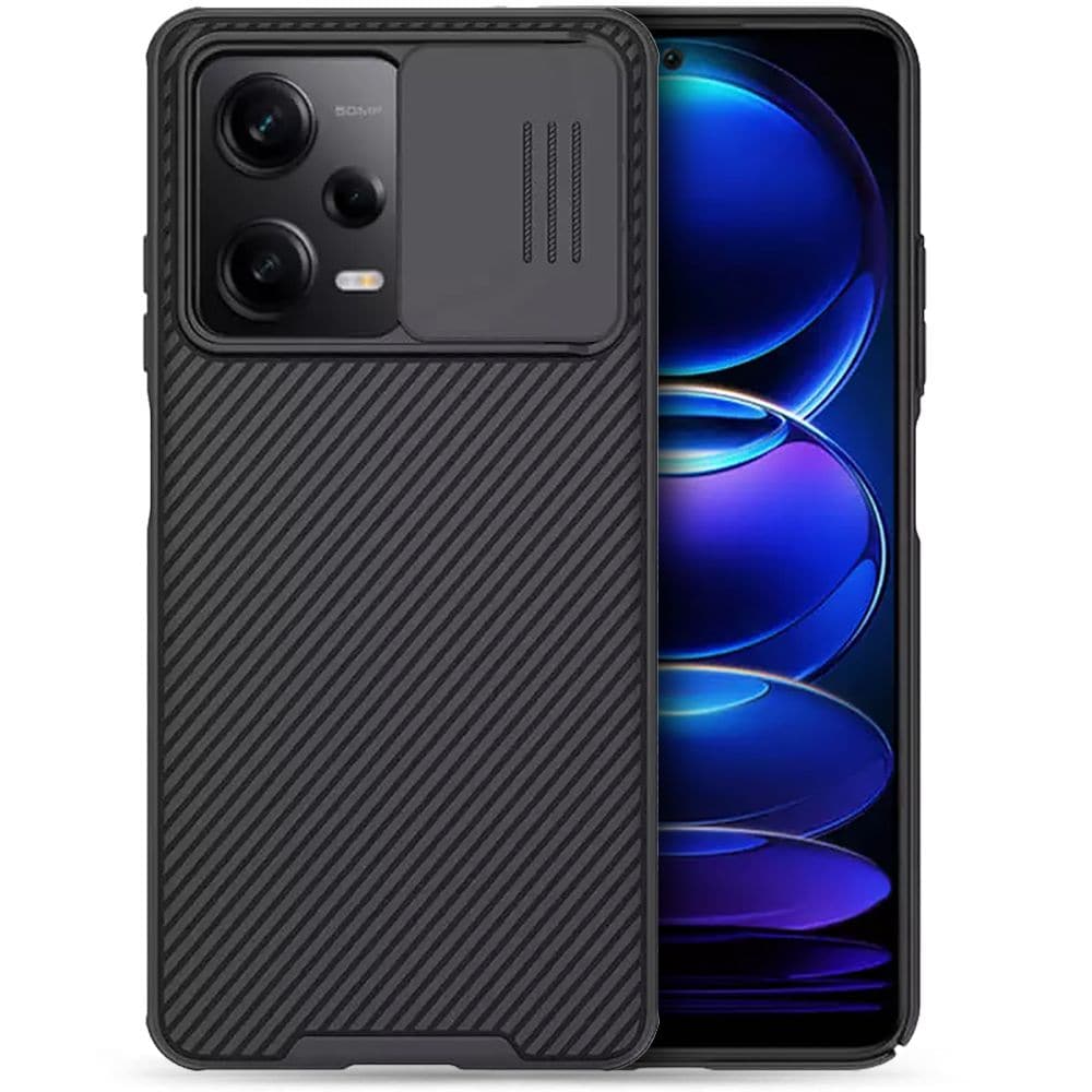 Nillkin CamShield Pro Case for Xiaomi Redmi Note 12 Pro / Poco X5 Pro 5G, Black
