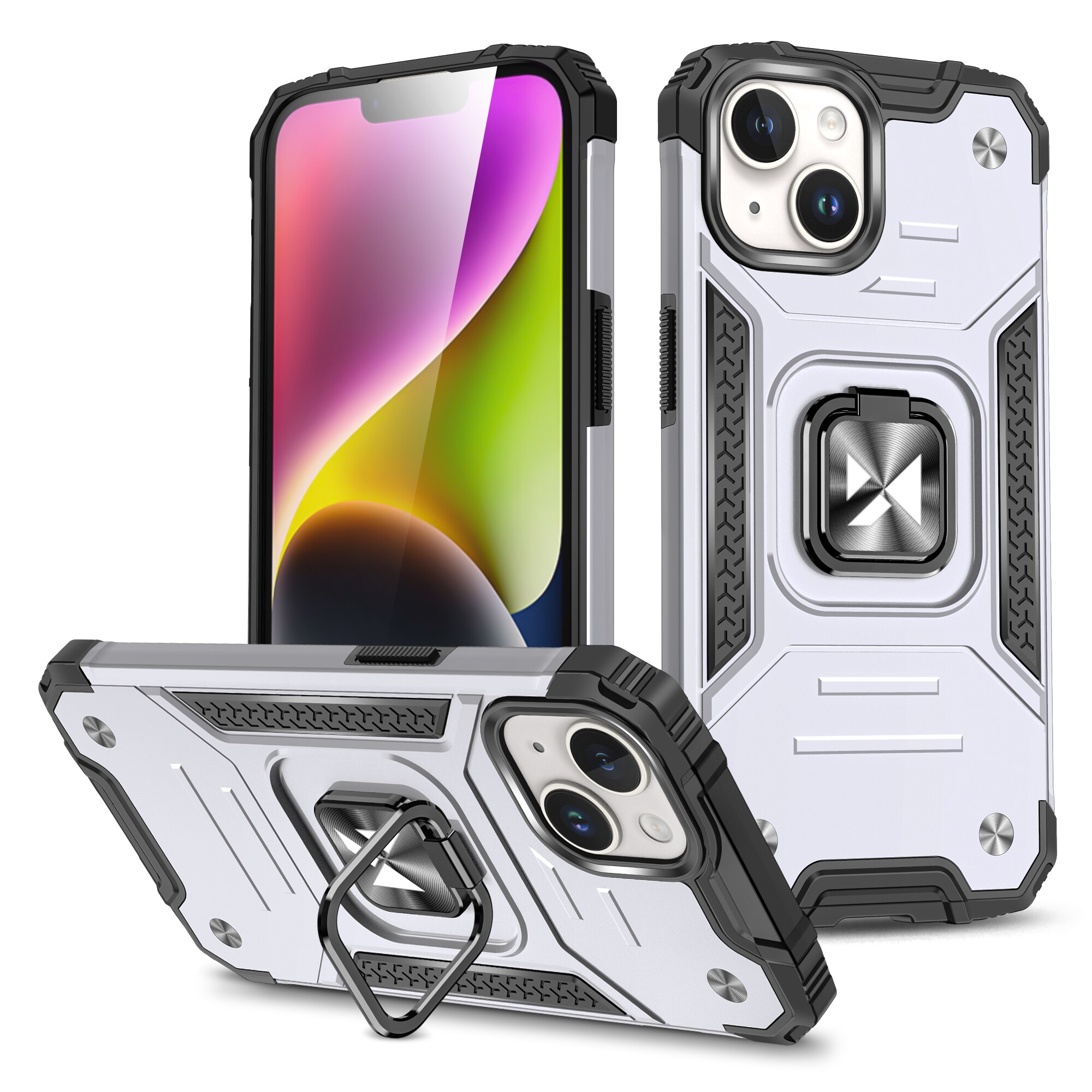Wozinsky Ring Armor iPhone 15 Plus iPhone 15 Plus Ring Armor Case - hopea