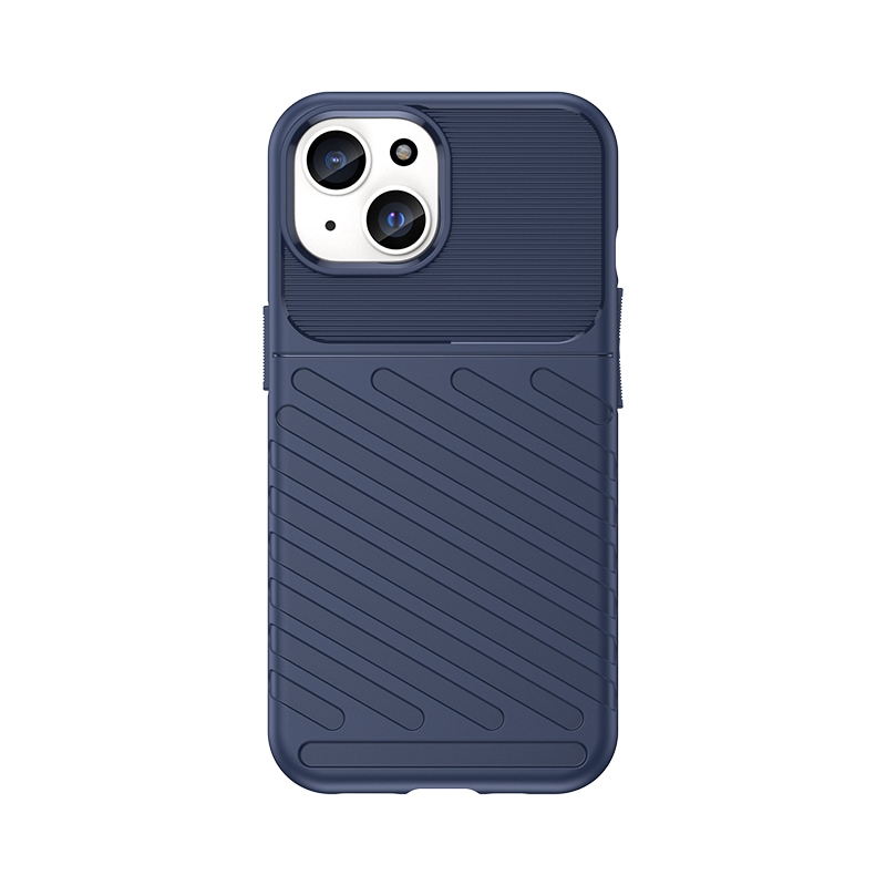 Armored iPhone 15 Thunder Case - sininen