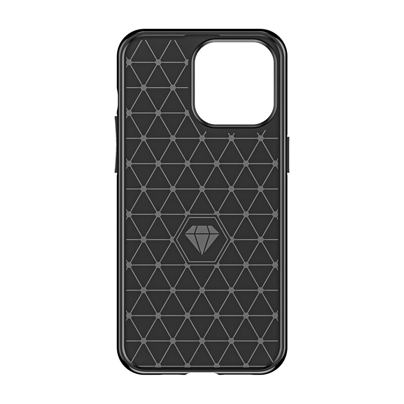 Armored iPhone 15 Pro Max Thunder Case - musta