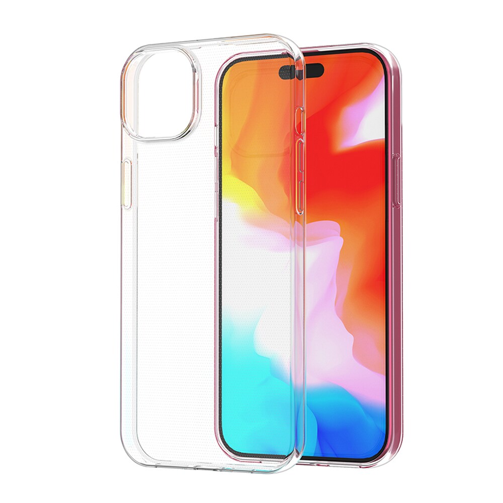 iPhone 15 Plus kotelo Ultra Clear sarjan läpinäkyvä väri