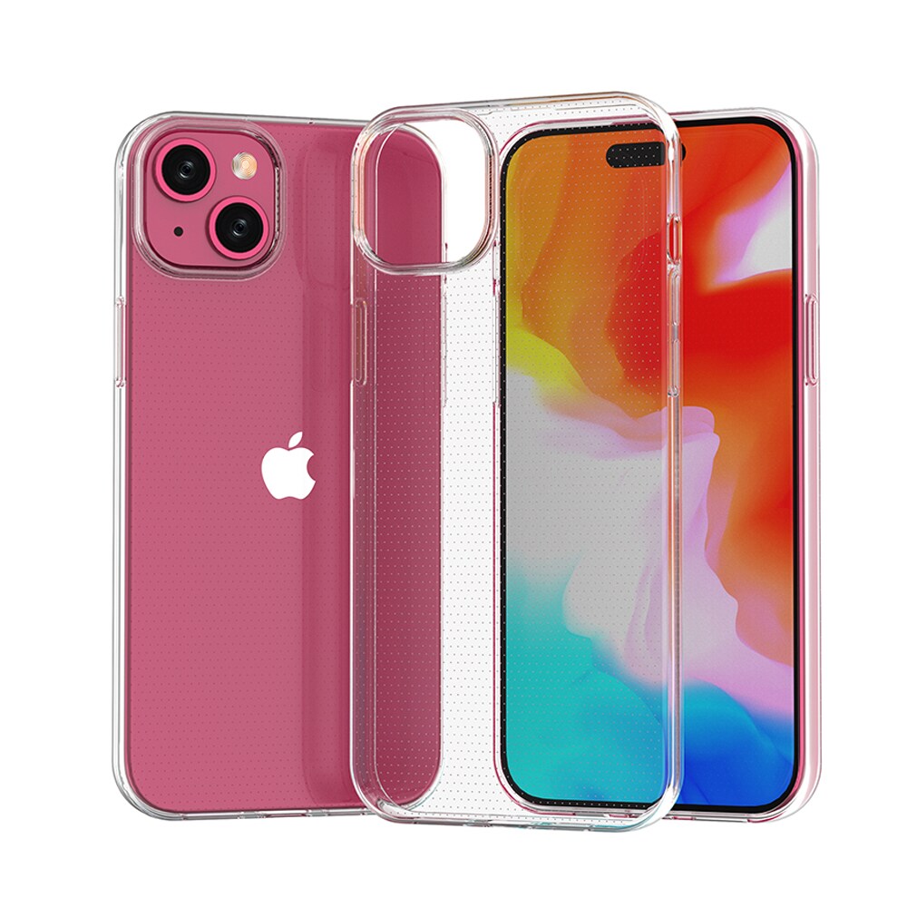iPhone 15 Plus kotelo Ultra Clear sarjan läpinäkyvä väri