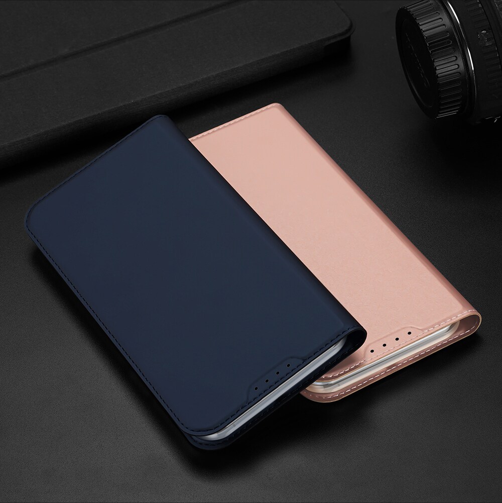 Dux Ducis Skin Pro lompakkokotelo iPhone 15 Plus - vaaleanpunainen