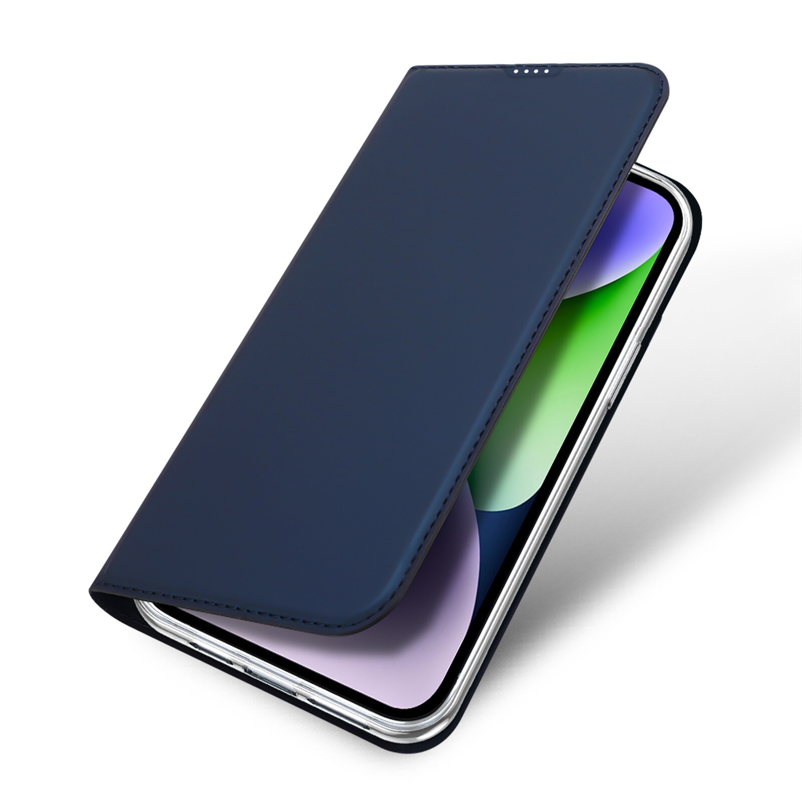Dux Ducis Skin Pro lompakkokotelo iPhone 15 Plus - sininen