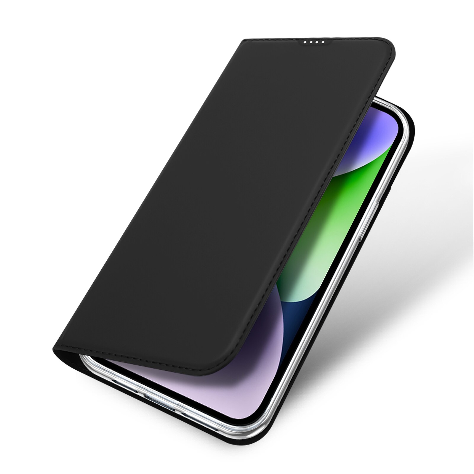Dux Ducis Skin Pro lompakkokotelo iPhone 15 Plus - musta