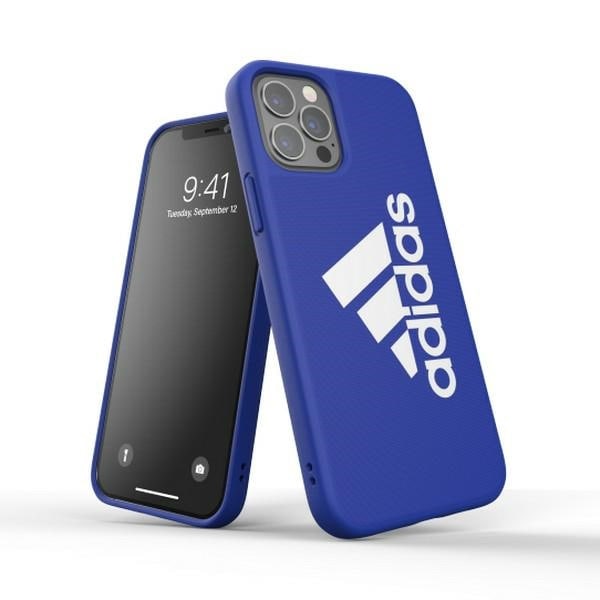 Adidas SP Iconic Sports Case iPhone 12/ 12 Pro sininen/sininen 42464