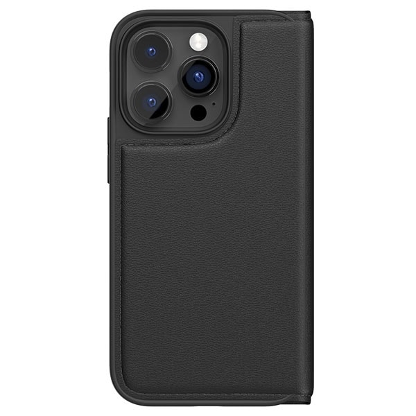 Adidas OR Booklet Case BASIC iPhone 14 Pro 6.1" musta/musta valkoinen 50182