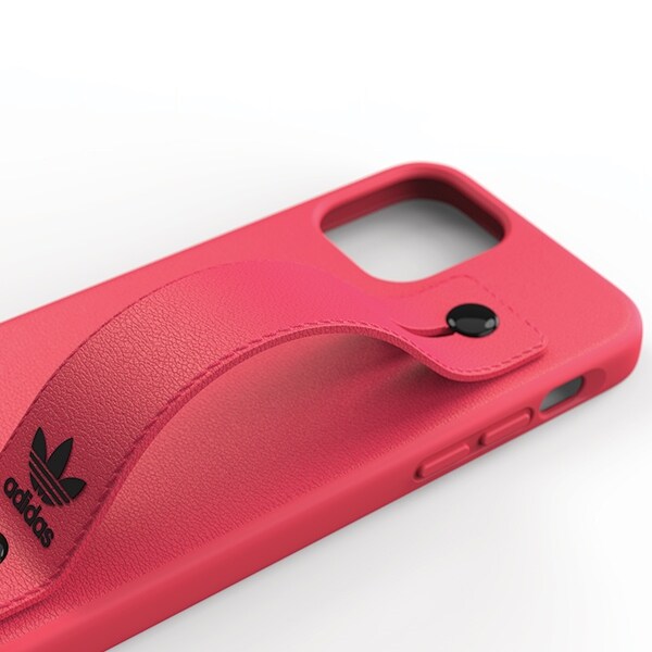 Adidas OR Käsihihna kotelo iPhone 12 / iPhone 12 Pro - vaaleanpunainen