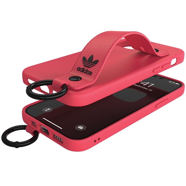 Adidas OR Käsihihna kotelo iPhone 12 / iPhone 12 Pro - vaaleanpunainen