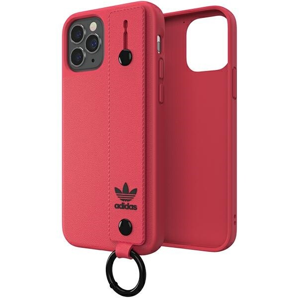 Adidas OR Käsihihna kotelo iPhone 12 / iPhone 12 Pro - vaaleanpunainen