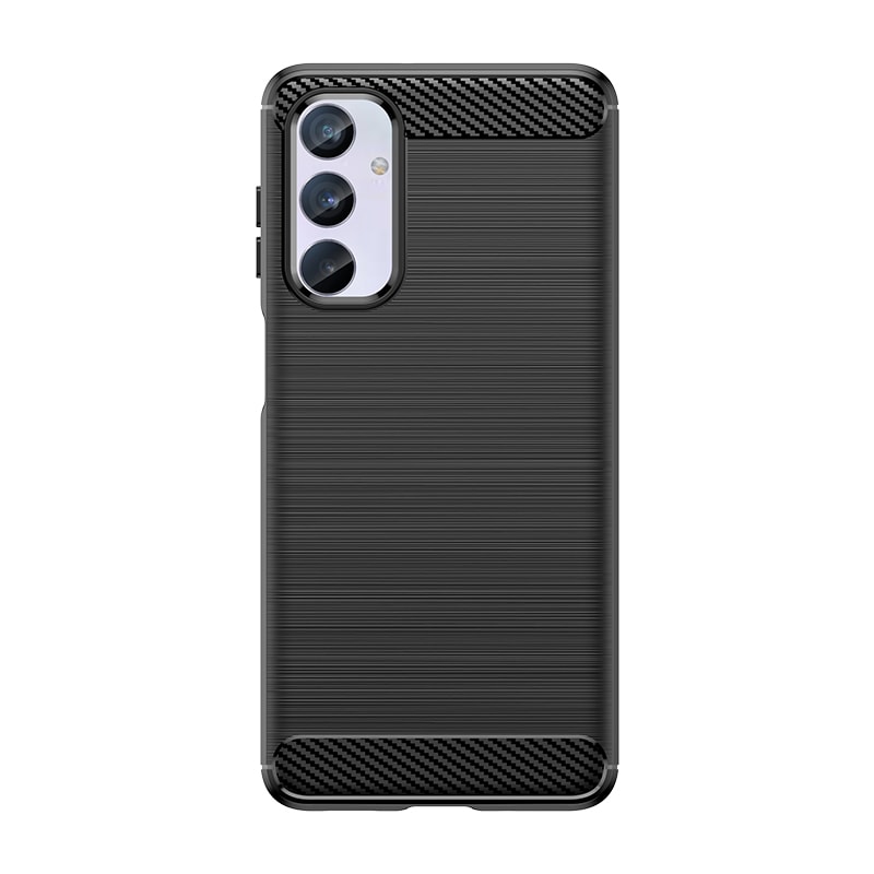 Joustava hiilikuvioinen kotelo Samsung Galaxy M54 Carbon Case - musta