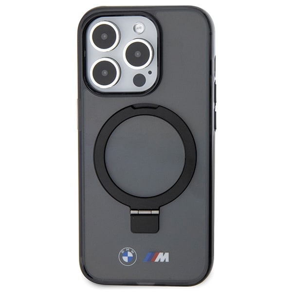 BMW Ring Stand M Collection MagSafe -kotelo 15 Pro -malliin - musta