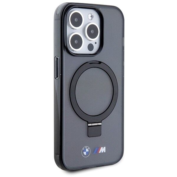BMW Ring Stand M Collection MagSafe -kotelo 15 Pro -malliin - musta