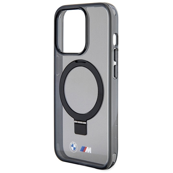 BMW Ring Stand M Collection MagSafe -kotelo 15 Pro -malliin - musta