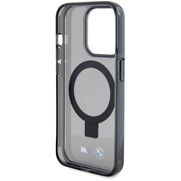 BMW Ring Stand M Collection MagSafe -kotelo 15 Pro -malliin - musta