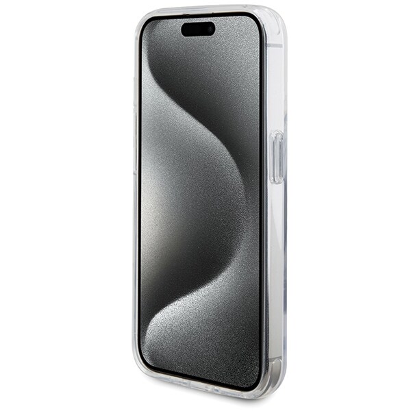 BMW M Collection MagSafe Ring Stand -kotelo iPhone 15 Pro:lle - Kirkas