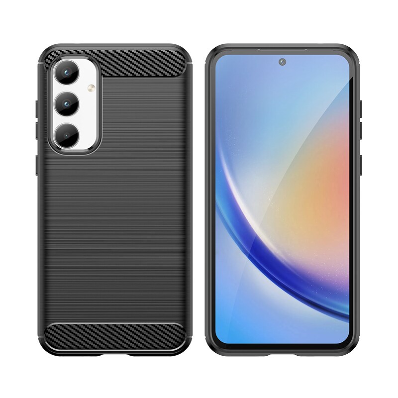 Hiilikotelo Samsung Galaxy A35 - musta