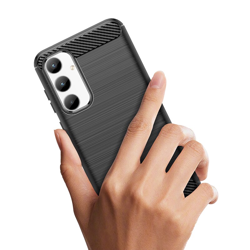 Hiilikotelo Samsung Galaxy A35 - musta