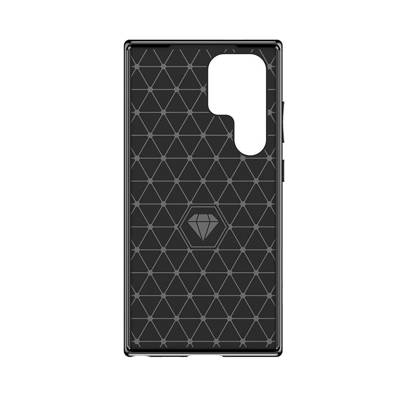 Thunder Case panssaroitu kotelo Samsung Galaxy S24 Ultra - musta