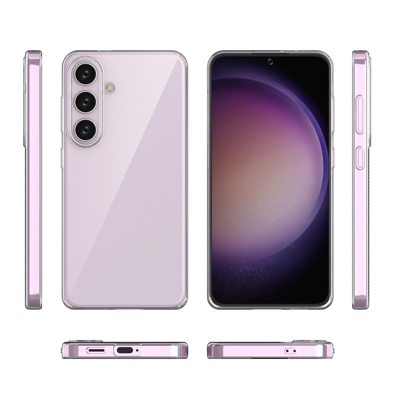 Ultra Clear tapauksessa Samsung Galaxy A35 - läpinäkyvä