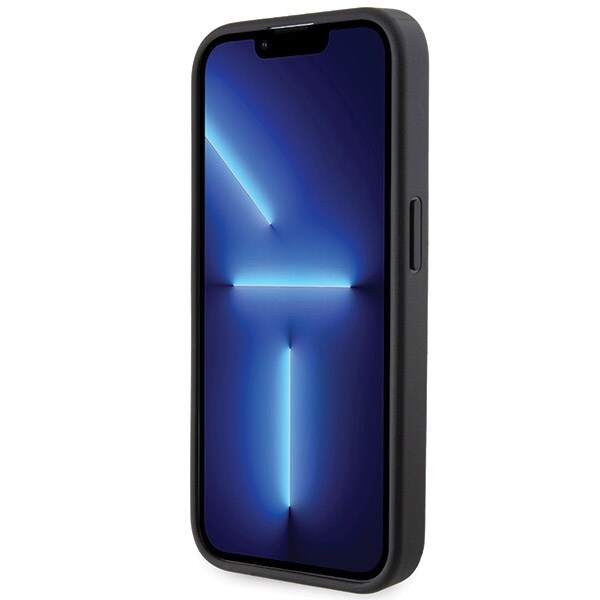 BMW Grip Hot Stamp -kotelo iPhone 15 Pro Maxille - musta