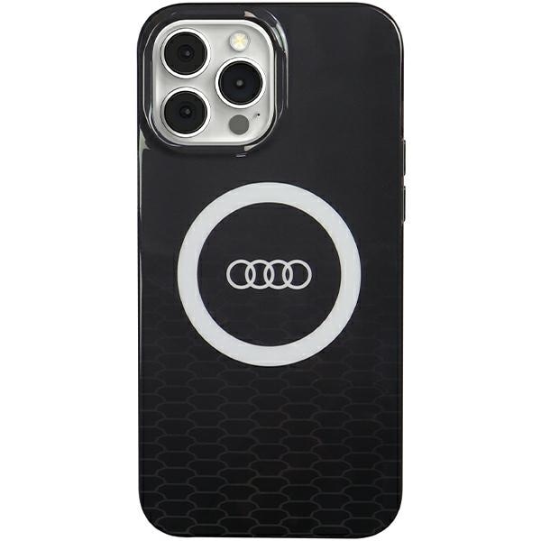 Audi IML Big Logo MagSafe tapauksessa iPhone 13 Pro / 13 - musta