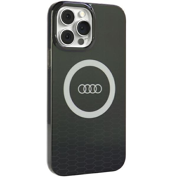 Audi IML Big Logo MagSafe tapauksessa iPhone 13 Pro / 13 - musta