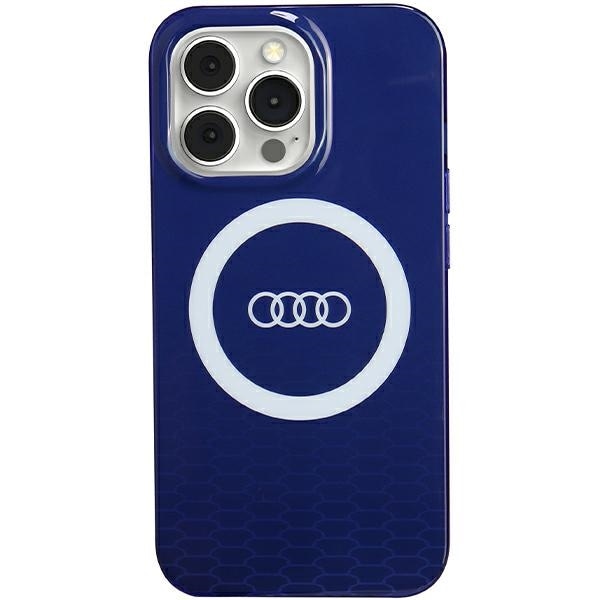 Audi IML Big Logo MagSafe tapauksessa iPhone 13 Pro / 13 - sininen