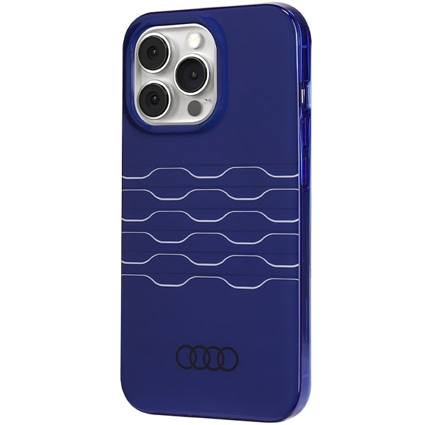 Audi IML MagSafe tapauksessa iPhone 13 Pro / 13 - sininen