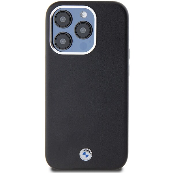 BMW Signature Wrapped Metal MagSafe -kotelo iPhone 14 Pro:lle - musta