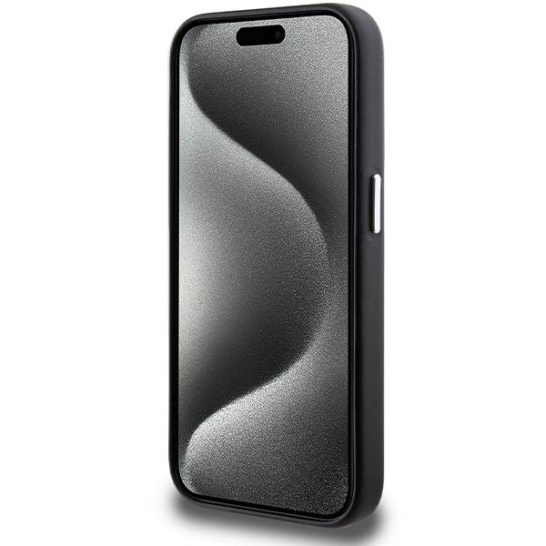 BMW Signature Wrapped Metal MagSafe -kotelo iPhone 14 Pro:lle - musta