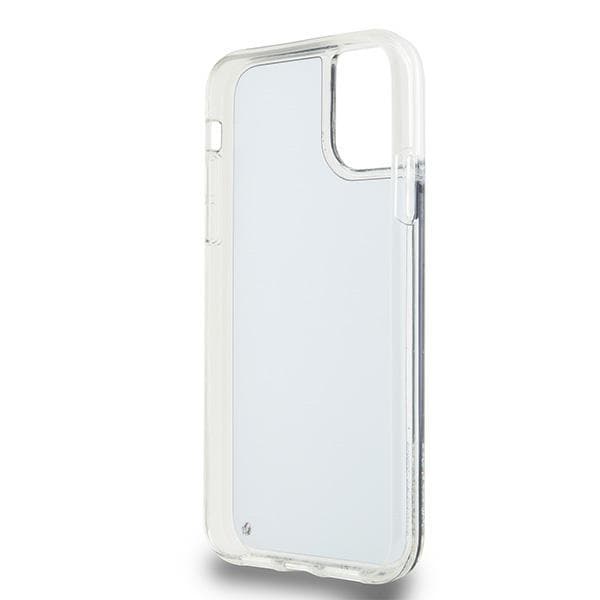 DKNY Liquid Glitter Big Logo tapauksessa iPhone 11 / Xr - musta