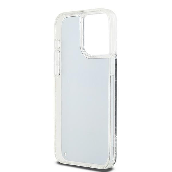 DKNY Liquid Glitter Big Logo iPhone 14 Pro Max Case - Musta