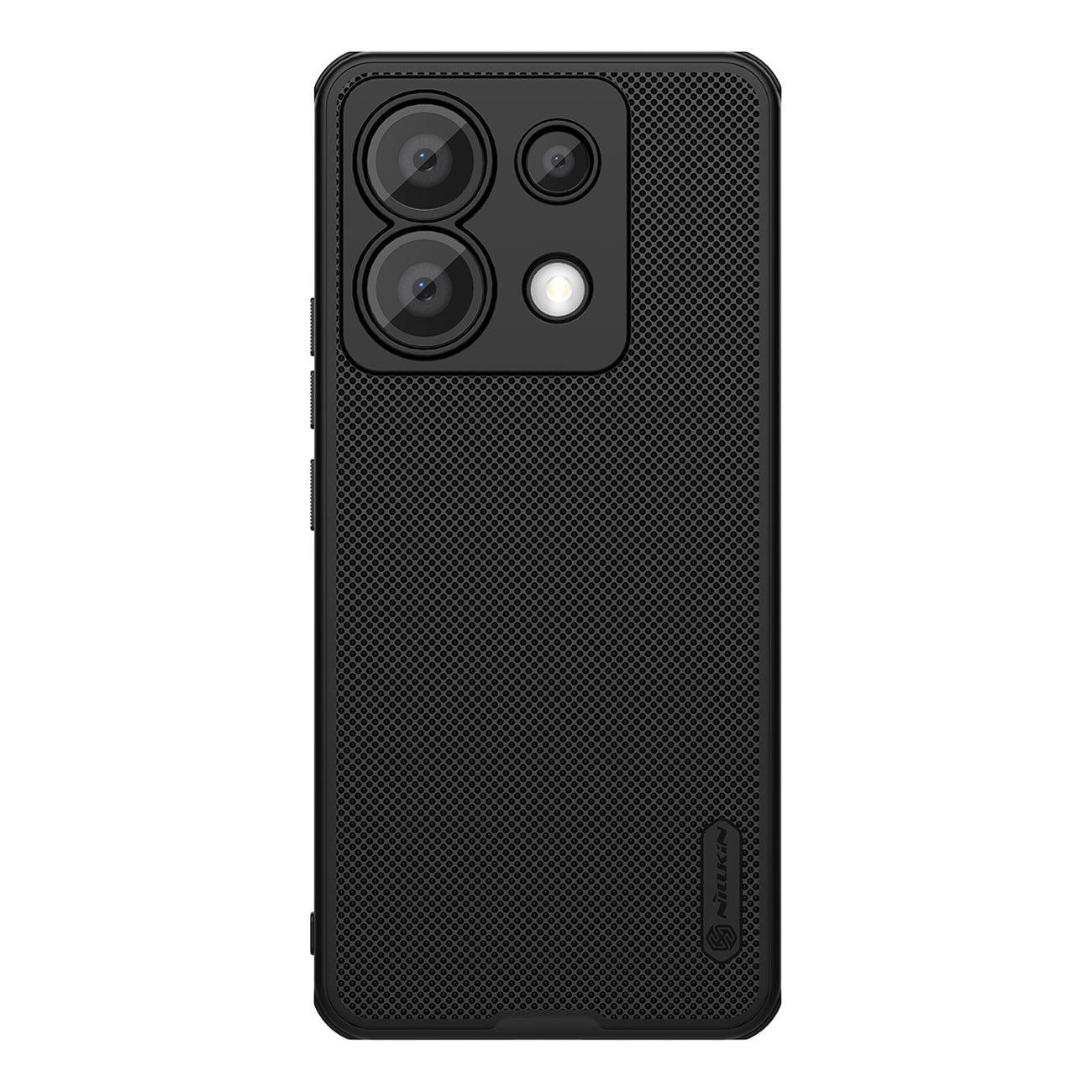 Nillkin Super Frosted Shield Pro Kotelo Xiaomi Redmi Note 13 Pro 4G / Poco X6 5G - musta - musta