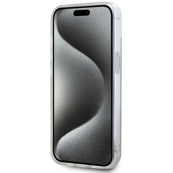 DKNY Checkered Mono Pattern MagSafe Case for iPhone 15/14/13 - Beige