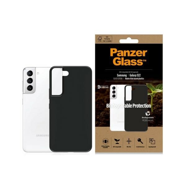 PanzerGlass Biohajoava kotelo Samsung Galaxy S22:lle - musta