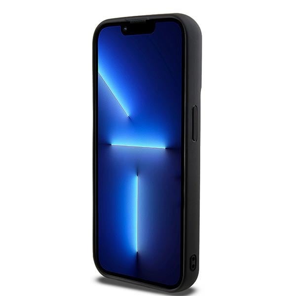DKNY 3D kumi toisto kuvio tapauksessa iPhone 15 Pro Max - musta